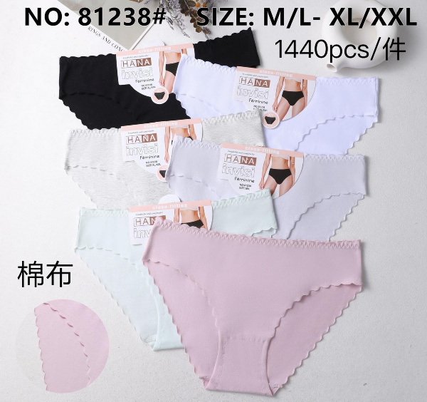 Majtki damskie Roz M/L-XL-2XL, Mix kolor Paczka 24 szt